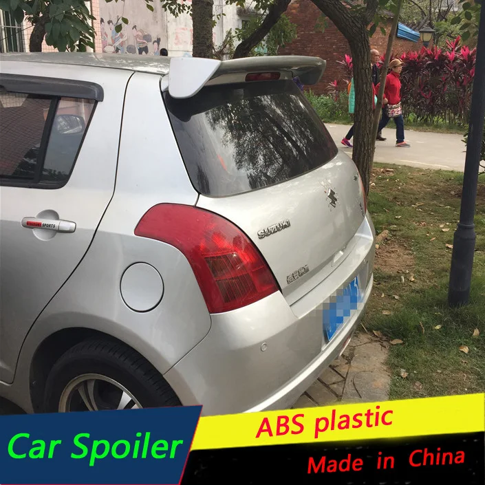 Автомобильный спойлер для Suzuki Swift спортивный из АБС пластика праймер заднего