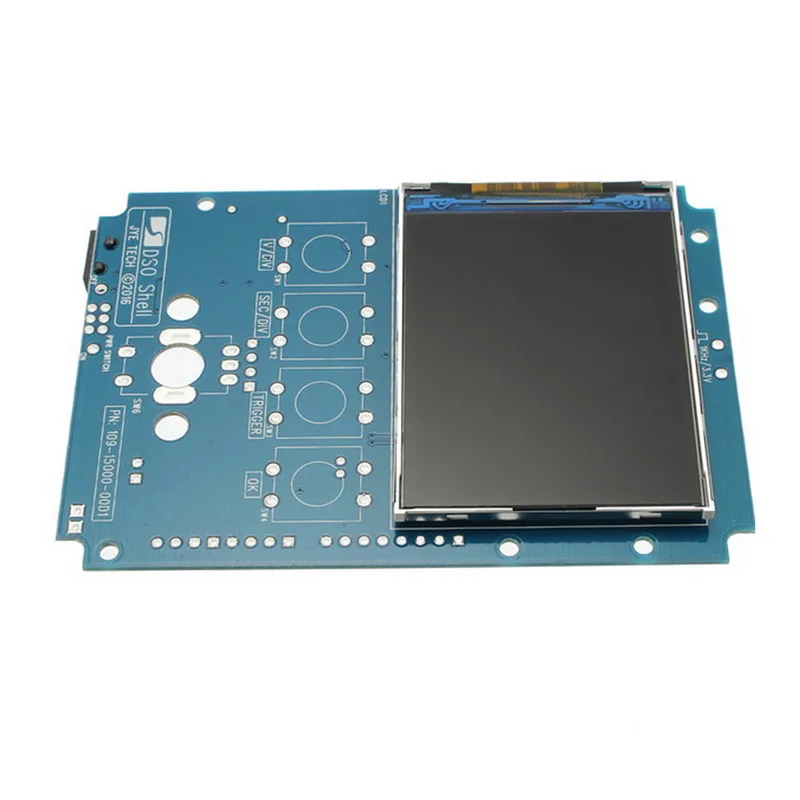 Полностью Собранный DSO150 15001K DIY цифровой осциллограф с P6020 BNC Стандартный чехол для