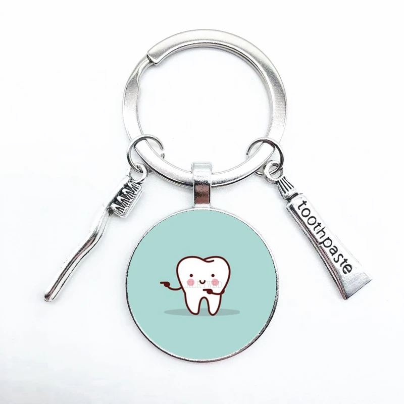 2020 популярная зубная подвеска брелок мини паста в виде зубной щетки