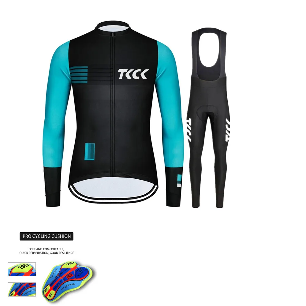 Conjunto de ropa de ciclismo de equipo profesional TKCK2021, maillot, BMX, MTB,...