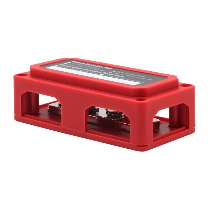 

1X 300A M8 Heavy Duty 4 Way Bus Bar/Power Distribution Box Screw Terminal Studs for t.u.k.