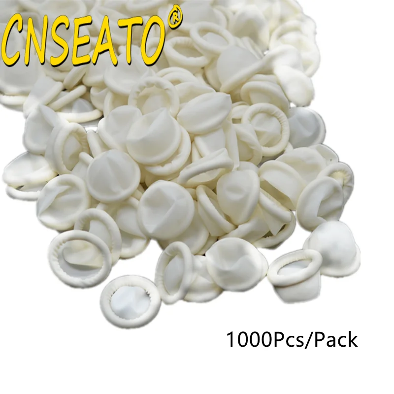 1000 шт. латексные напальчники защитные перчатки для пальцев натуральная резина