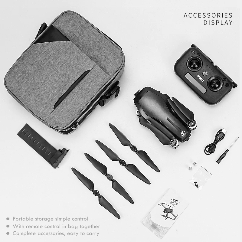 

CSJ X7 PRO Professional Drone GPS Camera HD 4K 1080p Quadcopter FPV Photography WiFi Helicopter 3-axis Gimbal Brushless Dron Toy