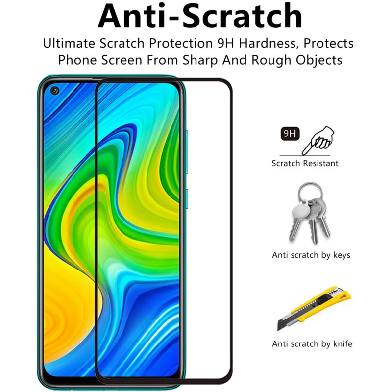 Чехол для redmi 10x4g защитный экран из закаленного стекла xiaomi ksiomi readmi 10 x x10 6 53 чехол