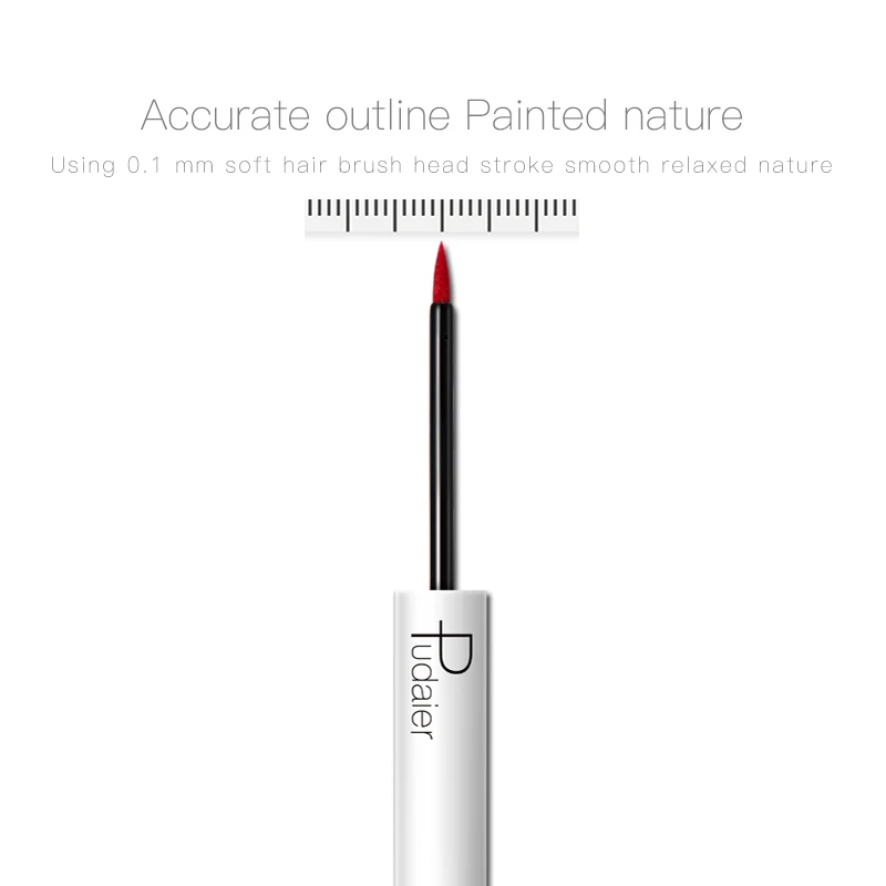 Pudaier макияж для глаз 15 цветов Матовая жидкая цветная подводка Быстросохнущий