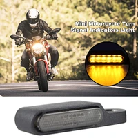 12v motorcycle led turn signal light mini motorcycle handlebar signal lamp indicator amber handlebar blinker light metal