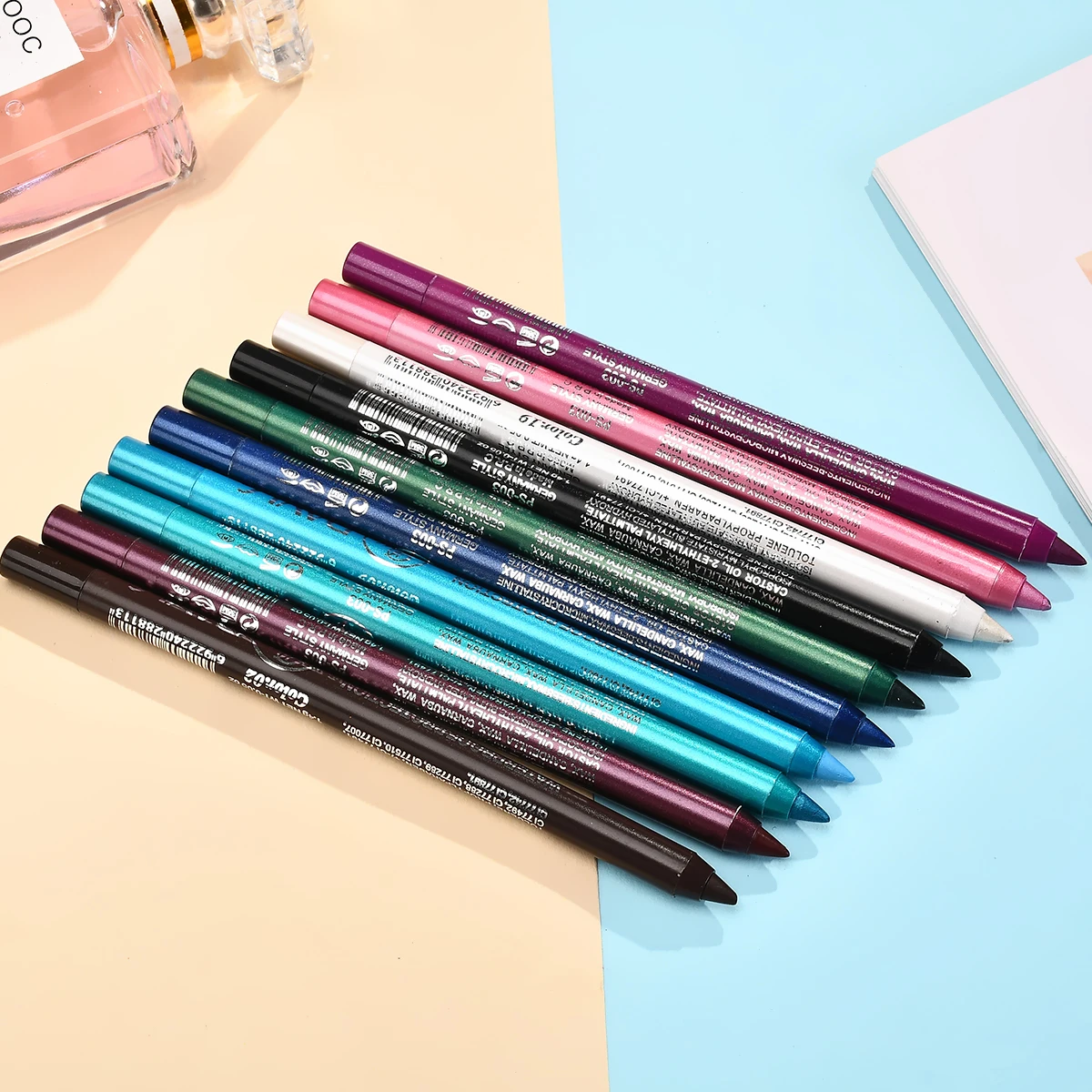 

Fashion Women Long-lasting Eye Liner Pencil Pigment Waterproof Natural Eyeliner Pen Eye Cosmetics Makeup Tools New Arrival