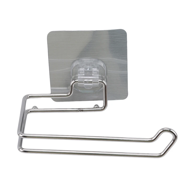 Держатель для туалетной бумаги на кухне из нержавеющей стали моющиеся крючки