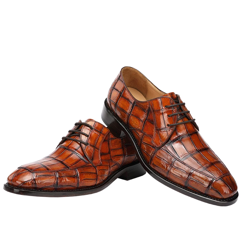 Рисунок 5 - Импортные крокодиловые Туфли-Дерби на животе