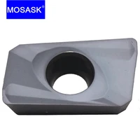 mosask apmt h2 10pcs 1135 1604 zp25 steel processing right angle milling cutter cnc lathe end mill tungsten carbide inserts