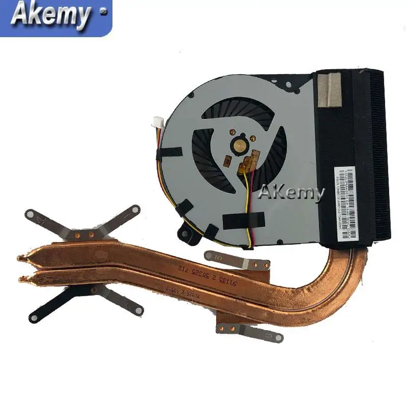 Akemy Новый 13NB01X1AM0101 147E для ASUS X750J X750JN X750JB heatsins с вентилятором CPU охлаждающий