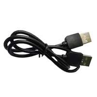 1pcs wholesale black usb 2 0 male to male mm extension connector adapter cable cord wire wholesale