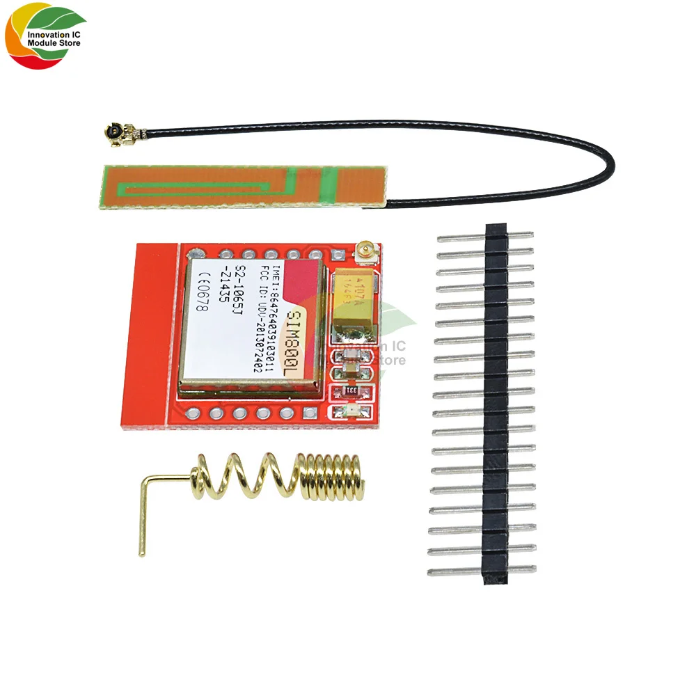 Ziqqucu SIM800L GPRS GSM модуль ядро четырехдиапазонный TTL последовательный порт IPX