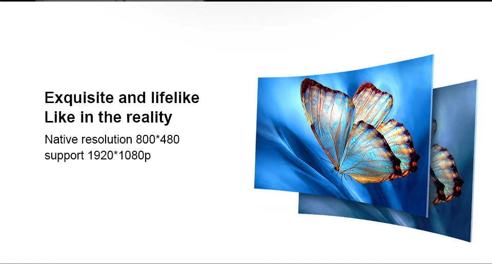 BYINTEK GM60 домашний кинотеатр HD 1080P портативный кабель светодиода HD кинотеатр USB AC3 кинотеатр мини светодиодный проектор