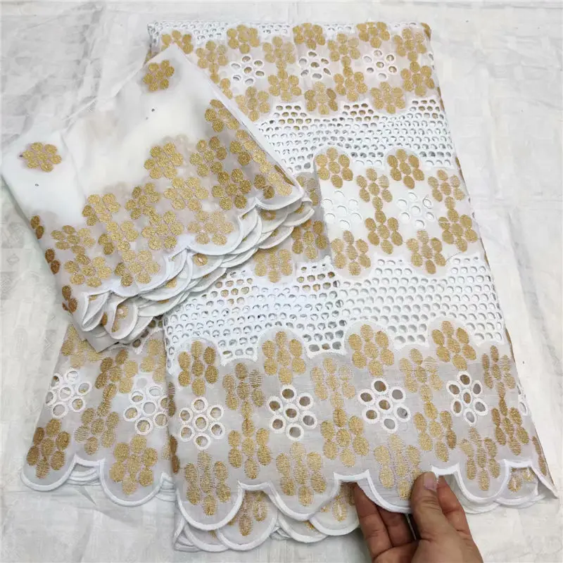 Швейцарская вуаль африканская сухая кружевная ткань вышивка нигерийская