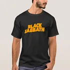 Классический логотип, черная футболка Sabbath 2020, новейшая Летняя мужская популярная детская футболка с коротким рукавом унисекс