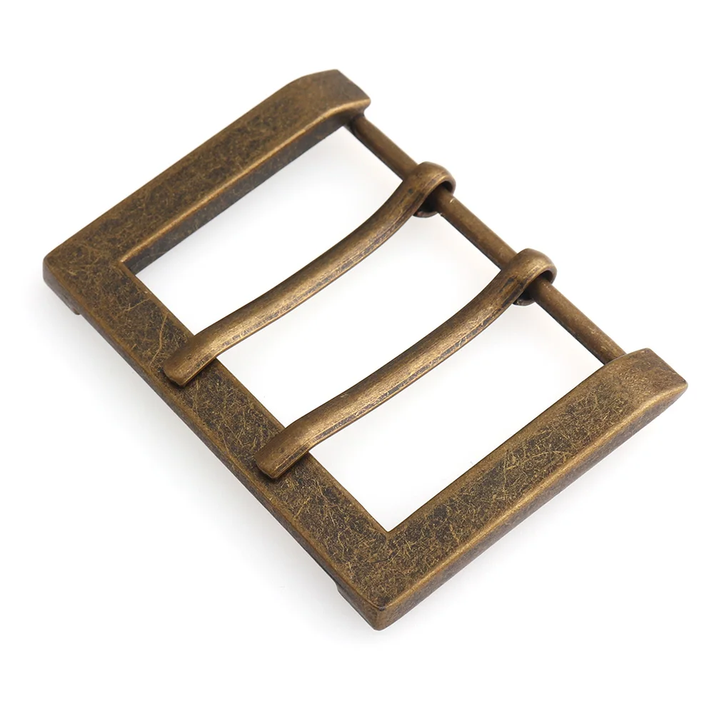 Металлическая Античная бронзовая пряжка для ремня 50 мм (2 дюйма) мужская с одним