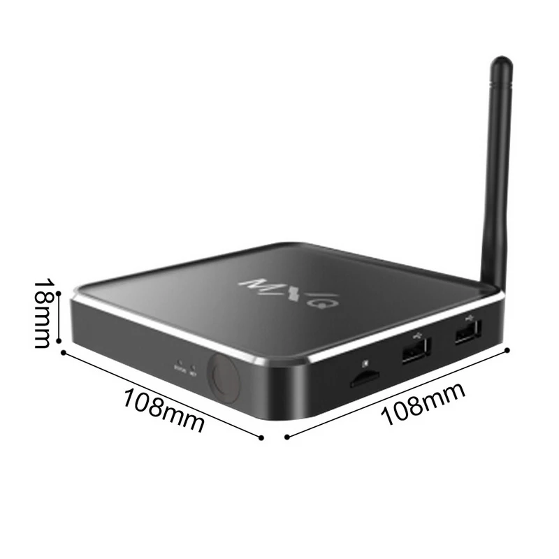 Блок для ТВ mxq PRO tv box 4K HD 2G + 16G 4G 32G Android 7 1 Голосовое управление видео динамик 2 WiFi Smart