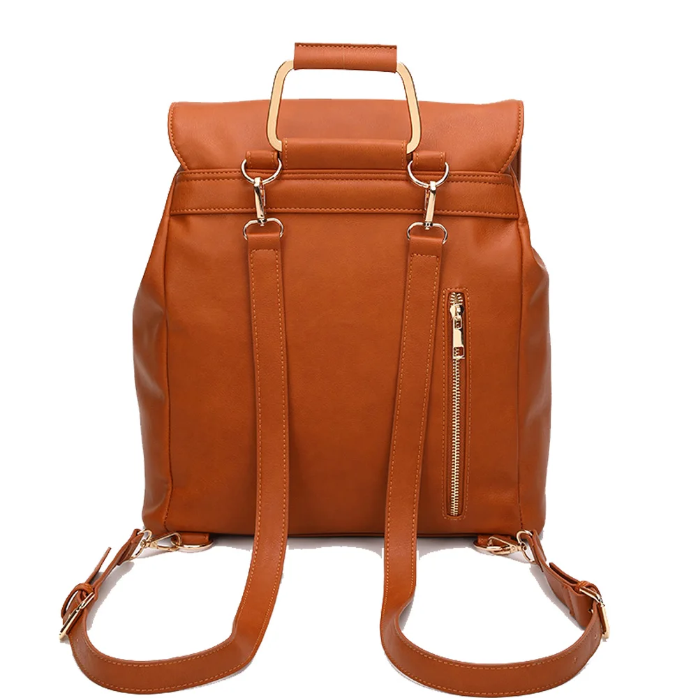 Сумка для подгузников из пу кожи модный рюкзак на плечо матери и ребенка отправки