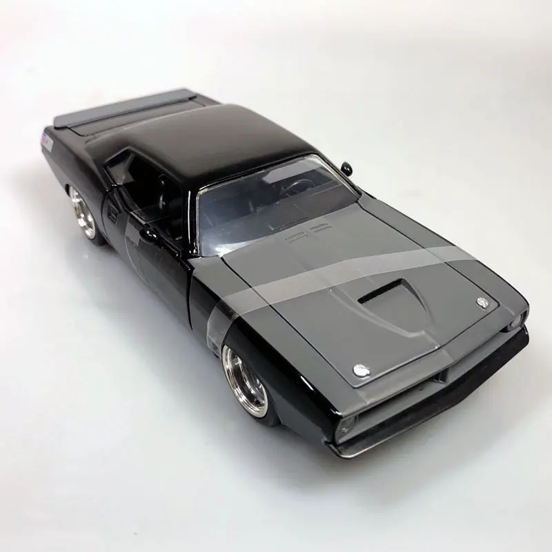JADA 1/24 масштабная модель автомобиля игрушки 1970 Плимут Barracuda литая металлическая модель автомобиля игрушка для коллекции, подарок, дети