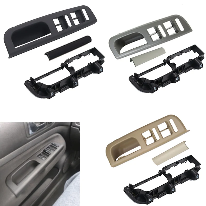 

3 шт./компл. для VW Bora Golf 4 MK4 для Jetta 1999-2004, интерьерная дверь, стандартные колпачки переключателя 3B1867171E, 3B0867175
