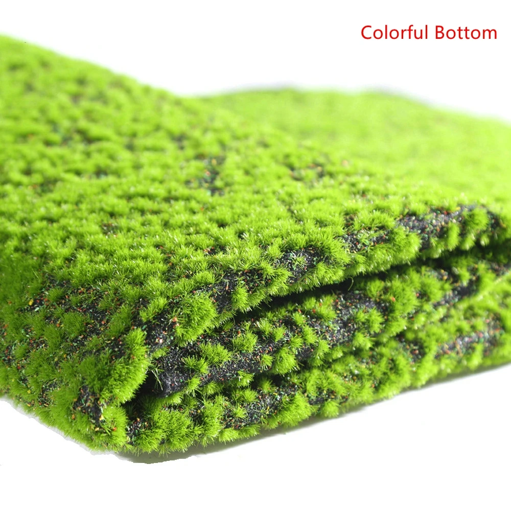 Искусственный газонный Мох Мат моделирование завод фон Крытый настенный Bryophyte