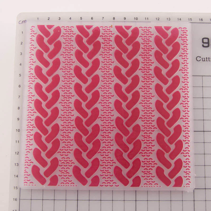 DIY Photo Album Stencils Template Craft Card Plastic Hemp Embossing Paper Cards Making Folders 1Pcs | Дом и сад