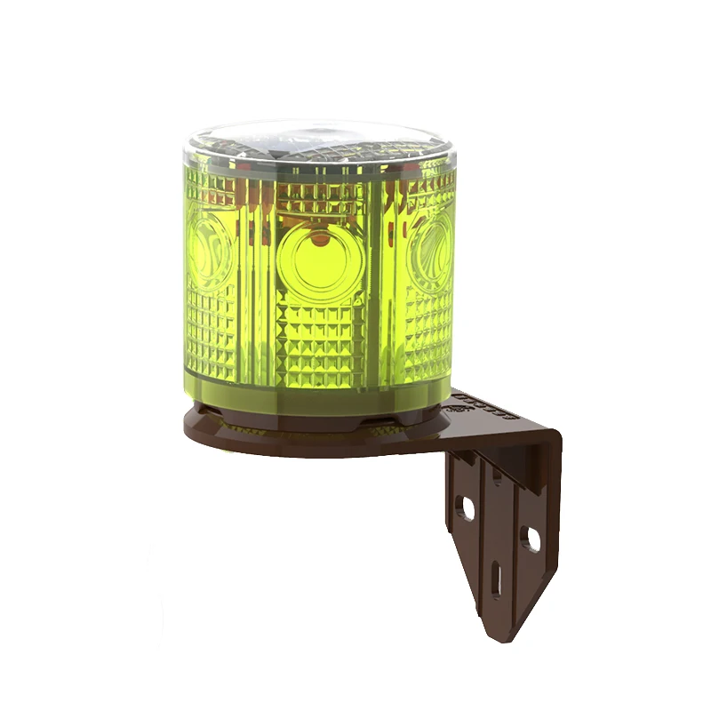 Сигнальная лампа на солнечных батареях с защитой от дождя 3 светодиода 1000