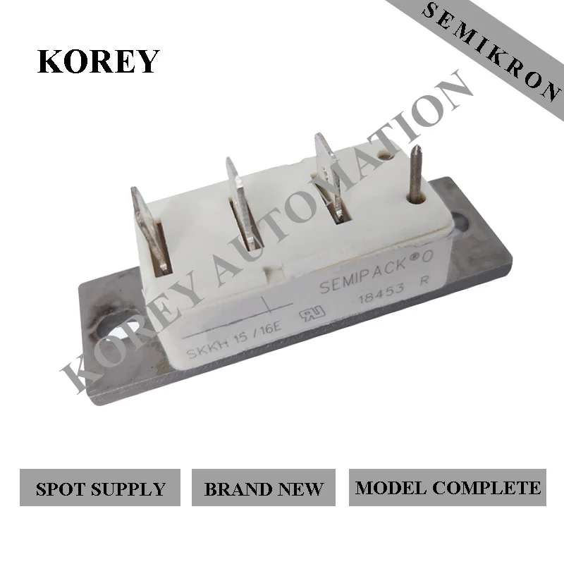 

Ready Stock Brand New 100% SEMIKRON Power Thyristor Module SKKL15/12E SKKL15/16E SKKL20/12E SKKL20/16E