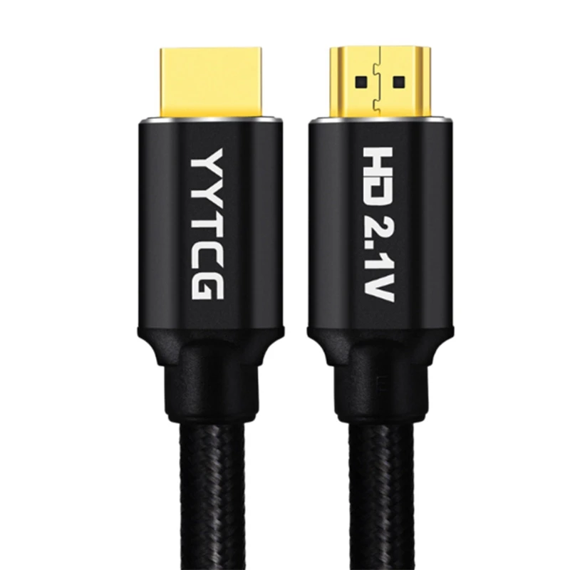 

YYTCG HDMI HD кабель 8K2.1 версия 144 Гц Дата-кабель для ноутбука монитора телеприставки ТВ компьютерный кабель