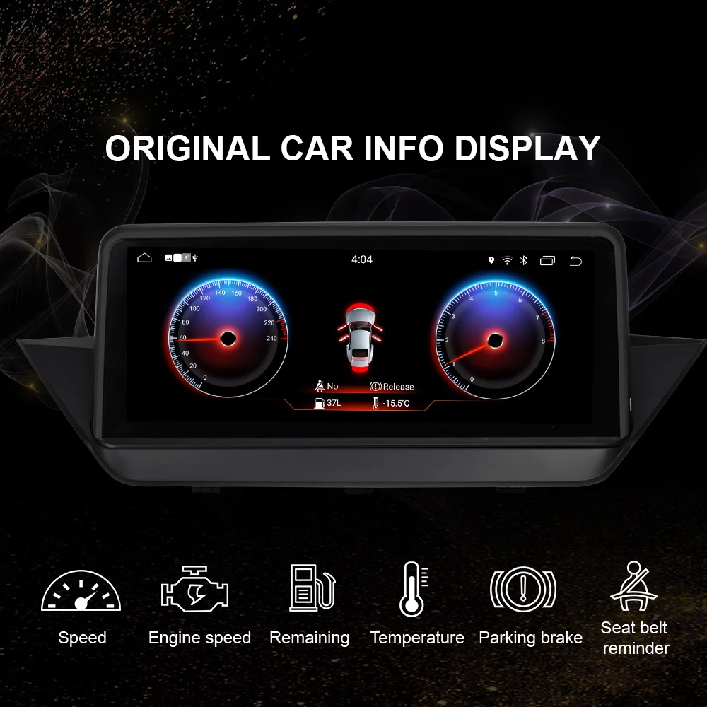 EBILAEN Android 9 0 автомобильный DVD GPS Raido плеер для BMW X1 E84 2009 2015 CIC Мультимедиа Навигация