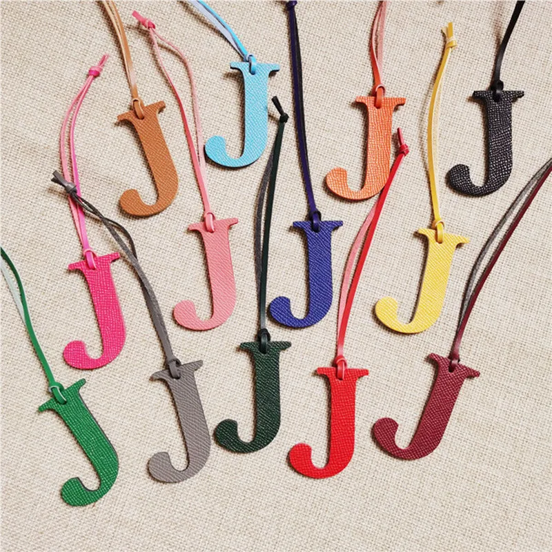 Брелок из натуральной кожи для женщин Роскошный аксессуар с надписью Капитал