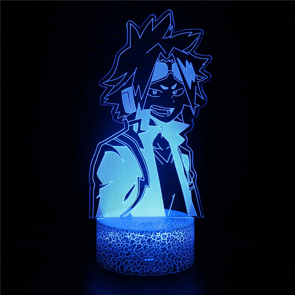 

3d Lamp Anime My Hero Academia Led Night Light Bedroom Decorative Light Kids Birthday Gift Creative Manga Figure Table Lamp