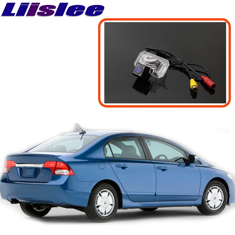 Высококачественная Водонепроницаемая камера заднего вида для HONDA Civic 8 MK8 2006 ~ 2011