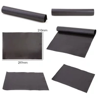 21x29 7cm rubber magnet sheets black magnetic mats for refrigerator photo pictures cutting dies crafts storage one side 0 5mm