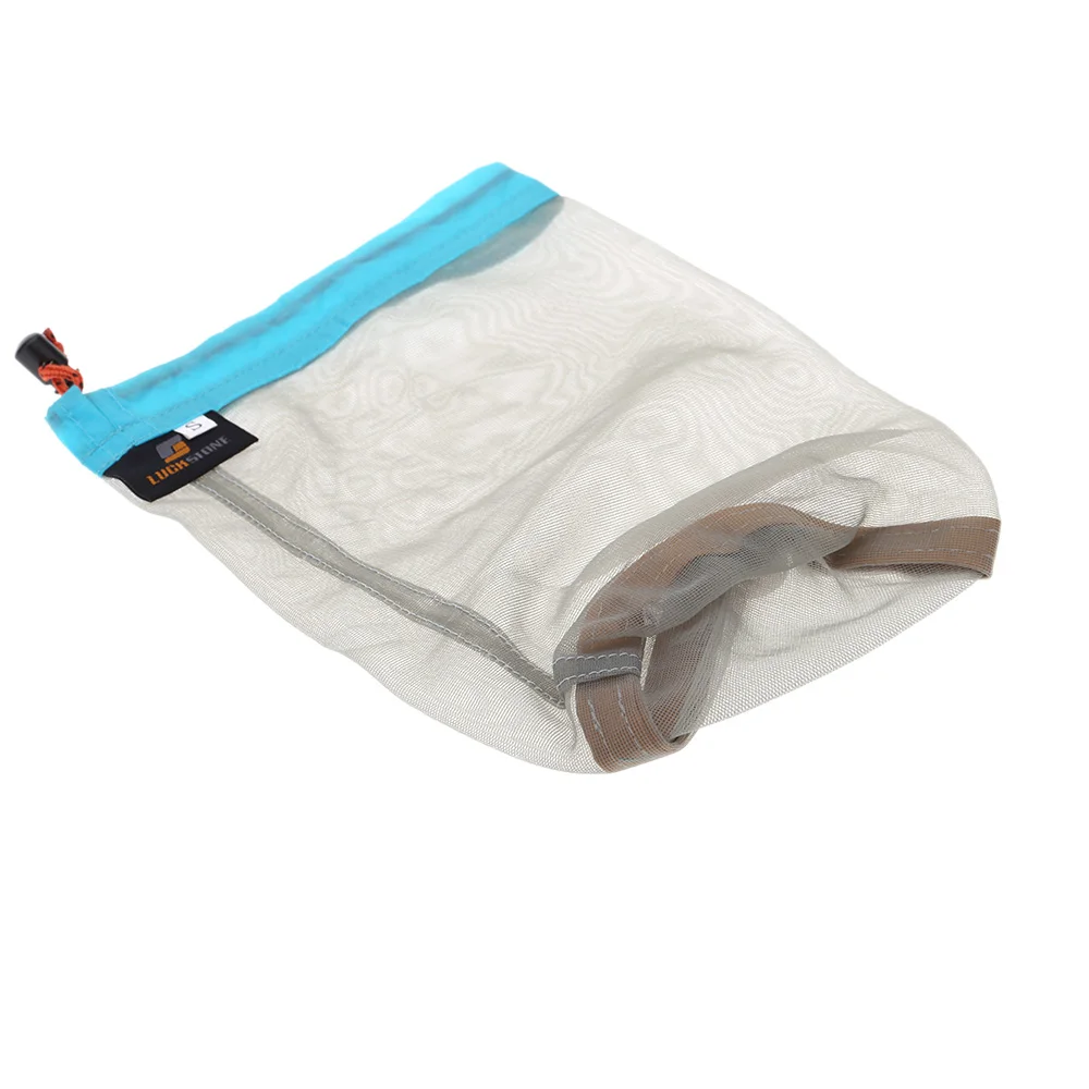 Набор для путешествий Сверхлегкий портативный сетчатый рюкзак на шнурке сумка