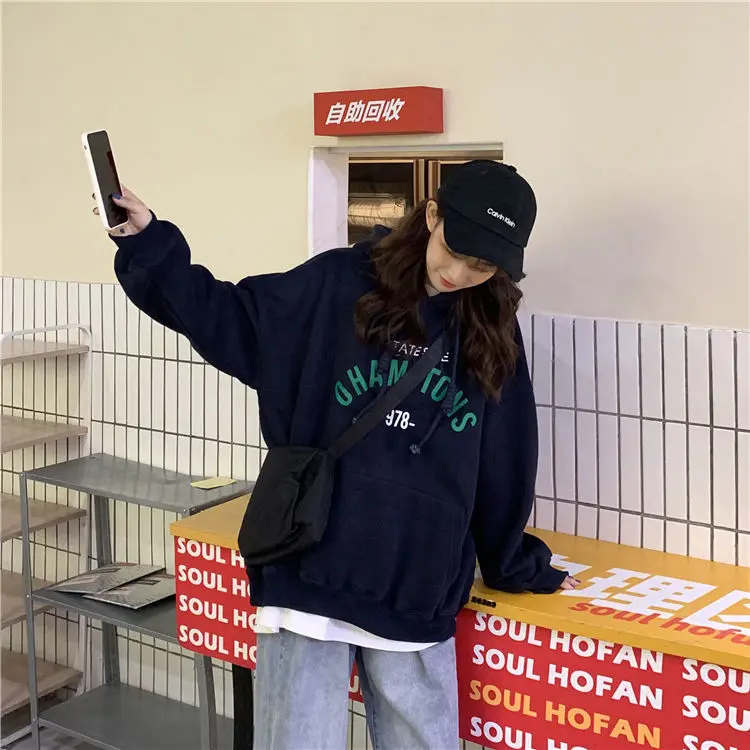 

Свитер тонкий женский свободный, летнее пальто, Модная студенческая весенне-осенняя одежда с шапкой, новинка 2021