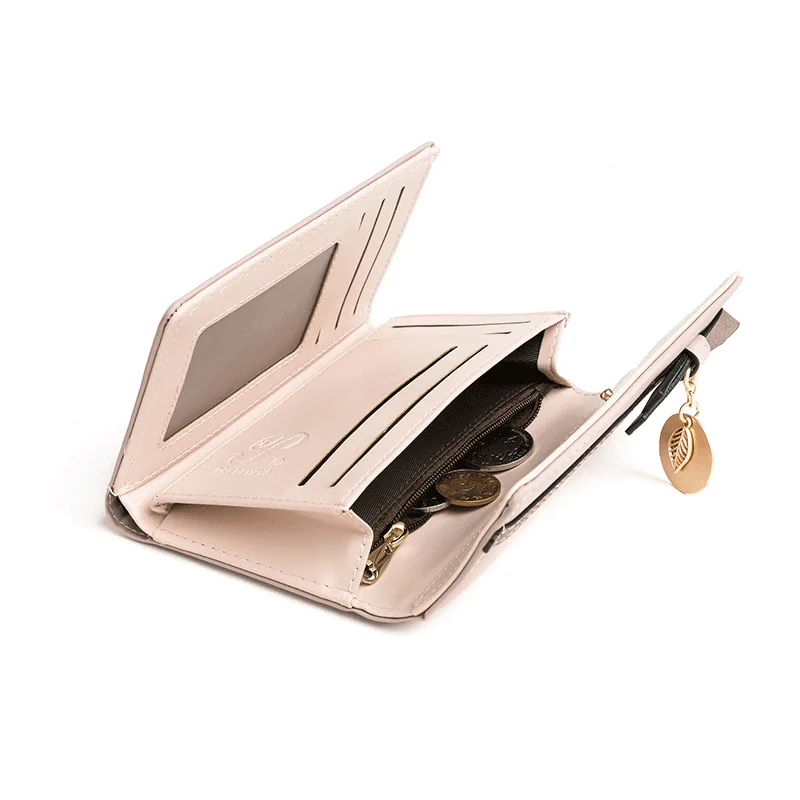 Женский кошелек с коротким бантом и подвеской в японском корейском стиле для