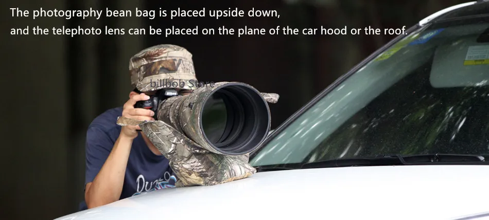 Фотографическая Подушка ROLANPRO для объектива пистолета мантиса (с застежкой