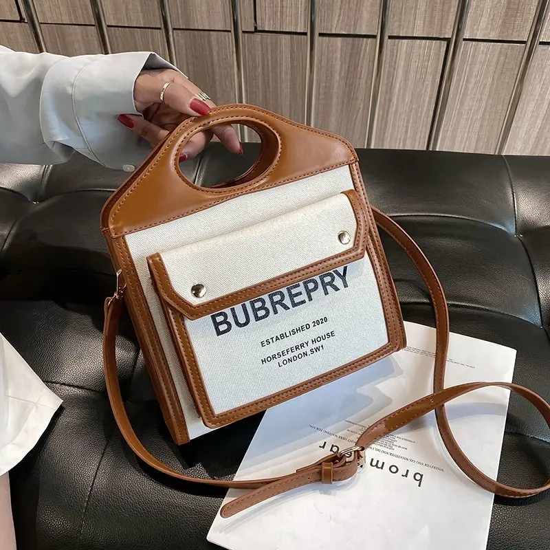 

Luxury Brand Tote Bag Canvas Vintage Shoulder Crossbody Bags For Women New Letter Designer Handbag Totes