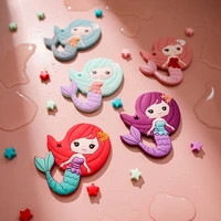 new arrival 1pc mermaid silicone teethers baby food grade safe toddle teether chew toys five colors available bpa free