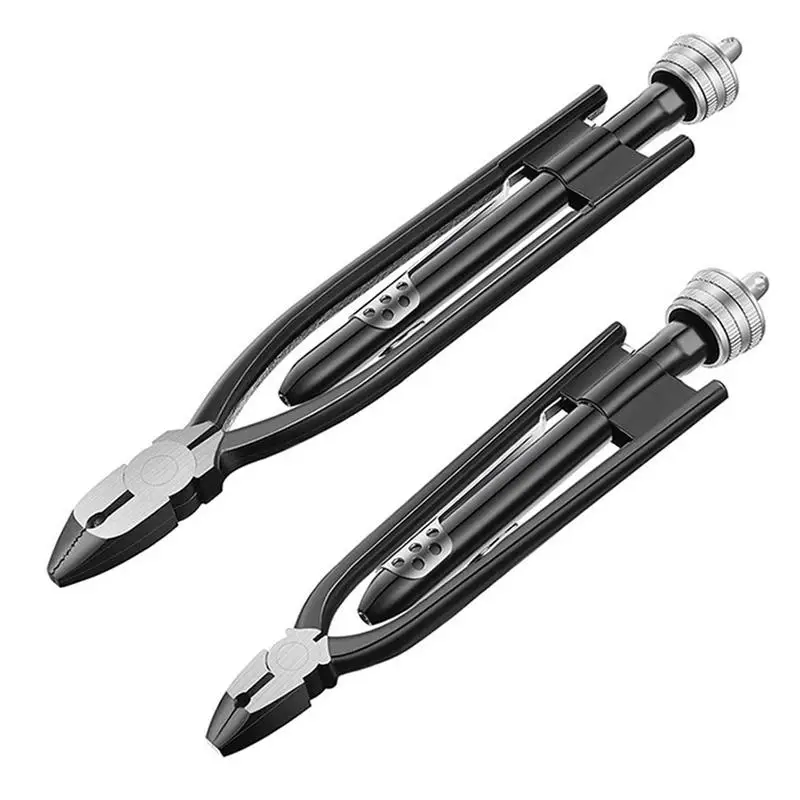 

2pcs Aircraft Safety Wire Twisting Pliers Tools 9 Inch 6 Inch Lock Twisters Motorcycle Twisting Pliers Aviation Locking Pliers