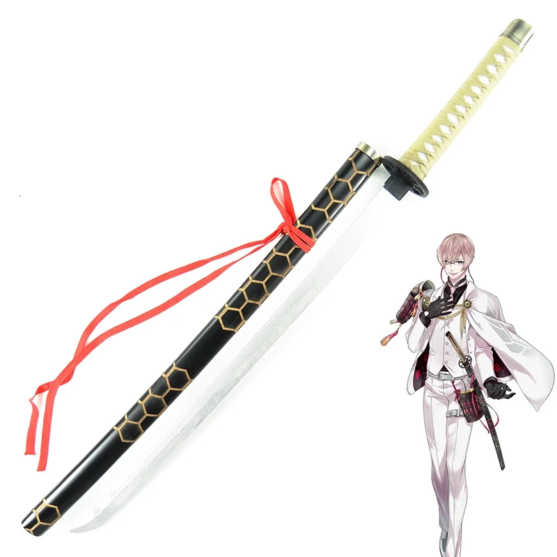 

Touken Ranbu Online Turtleback Sadamune Wooden Cosplay Swords Samurai Sword Fancy Stage Performance Props Katana Christmas Gift