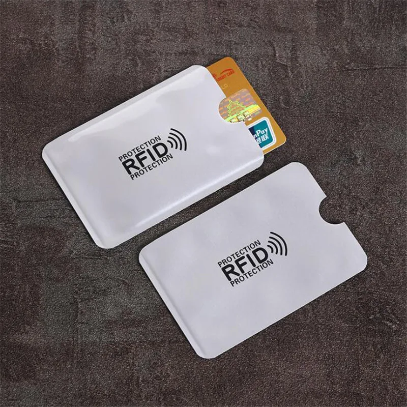 

Чехол-Кошелек с Rfid-защитой, держатель для карт Алюминий, 5 шт.