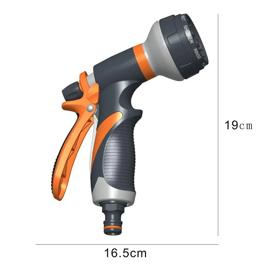 best selling products Garden Hose Nozzle Watering Spray High Pressure Sprinkler Adjustable Patterns support dropshipping
