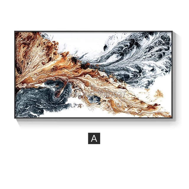 Handmade Abstract color ink splash Oil Paintings Canvas Painting Picture For Living Room Studio Aisle Home Cuadros Decoracion | Дом и сад