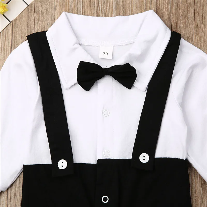 Одежда для новорожденных мальчиков Осенние Комбинезоны маленьких красный