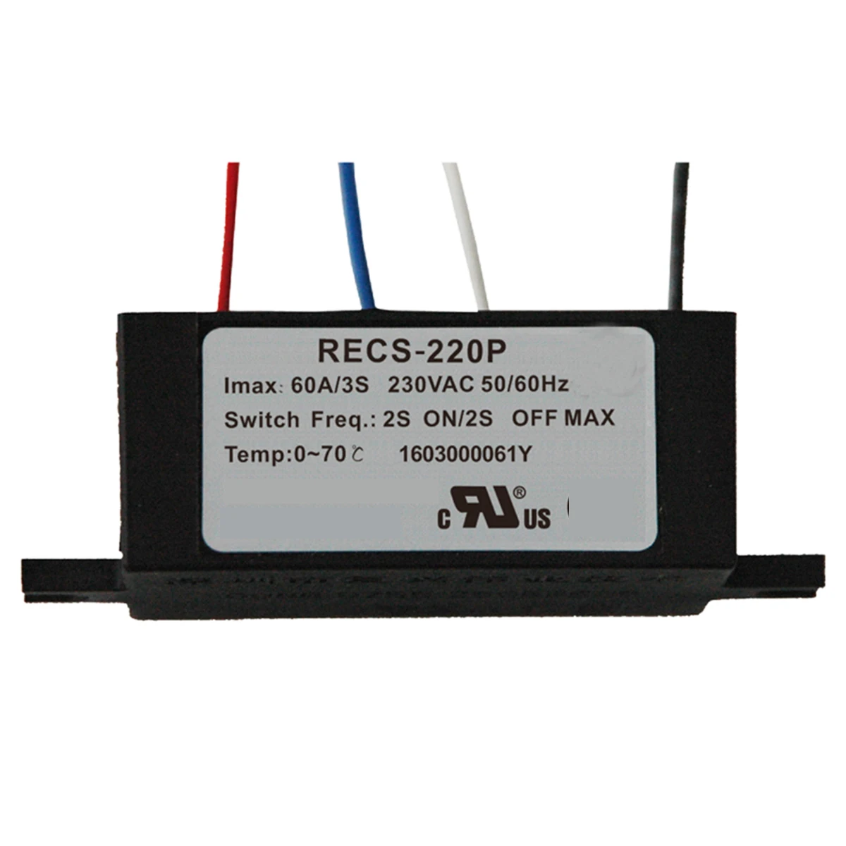 RECS-205P RECS-220P RECS-240P 30A 60A 120A Electronic Centrifugal Switch Intelligent Single-phase Motor Starter Switches Parts |