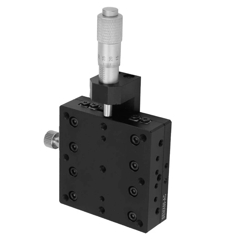 

SEMX60-AC X Linear Stage, X Micrometer Manual Precision Linear Translation Stage Displacement Platform X Axis Linear Stage Slidi