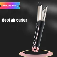 airflow styler 2 in 1 ionic hair curler straightener for all styles ptc fast heat up hair curling flat iron